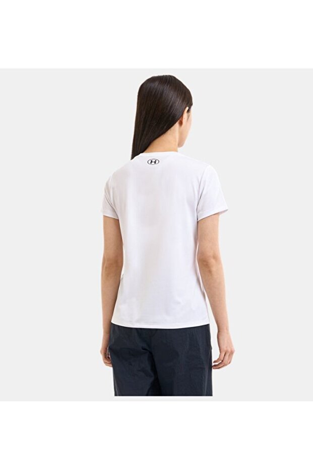 Kadın UA Tech Solid T-shirt 1384231-100 - 6