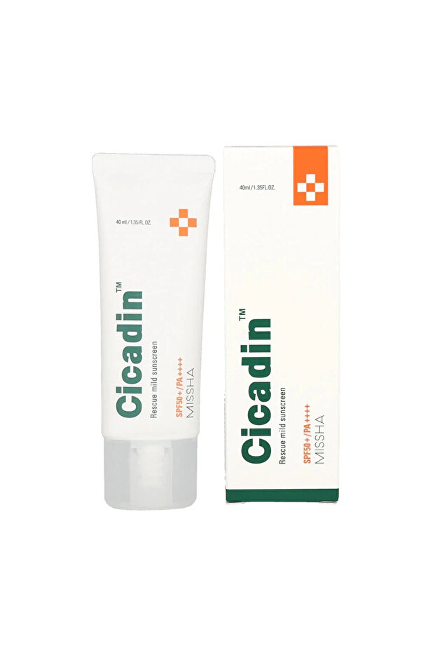 Cicadin Rescue Non-Nano Physical Sun Cream SPF50+ PA++++