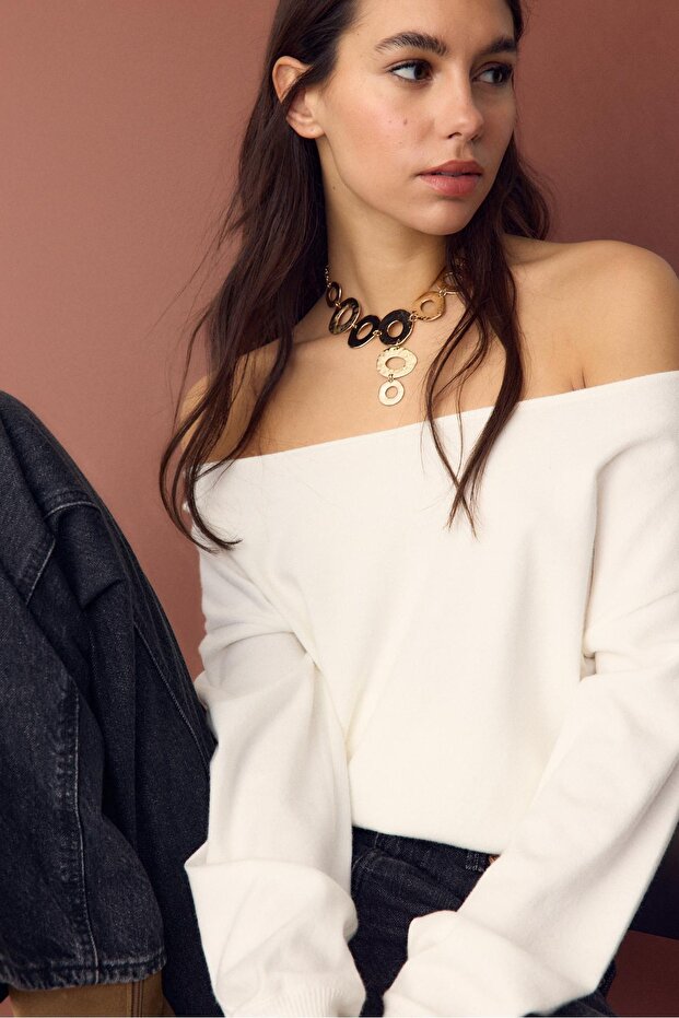 Dokulu maxi kolye - 2