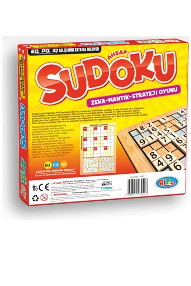 Ahşap Sudoku Oyunu - 2