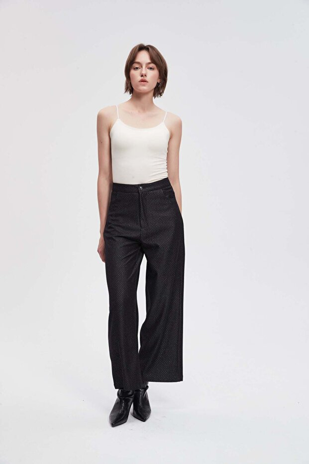 Polka Dot Long Pants - 4