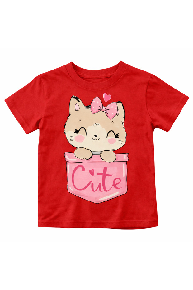 Unisex 100% Cotton Cute Printed Children's T-Shirt