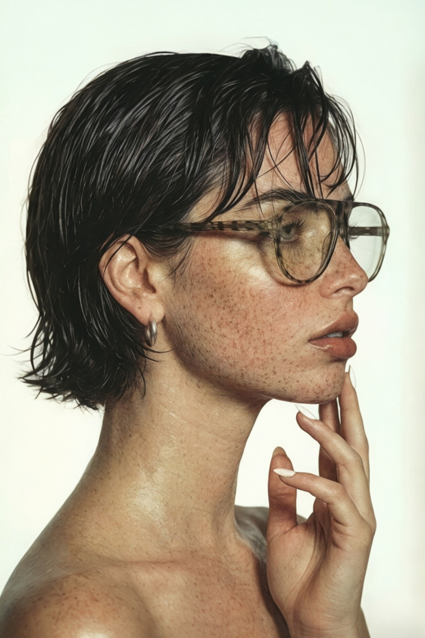 نظارات أنيتا بايلوت موديل بلو لايت بروتيكتيف بإطار ليوبارد متوافقة مع البصر - 3