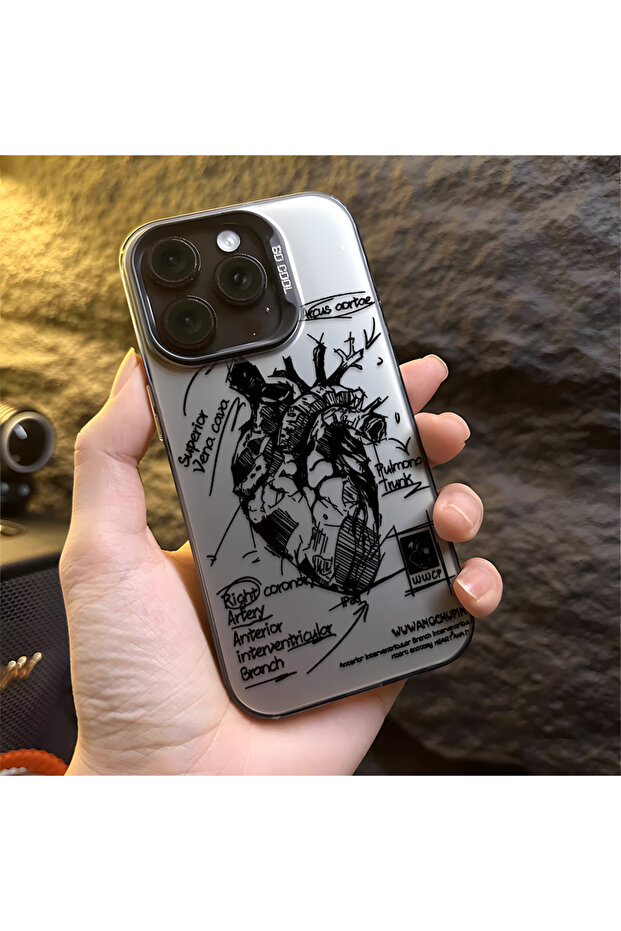 حافظة مضادة للسقوط من السيليكون المتوافقة مع هاتف iPhone 14 Pro Max، نمط إبداعي - 7