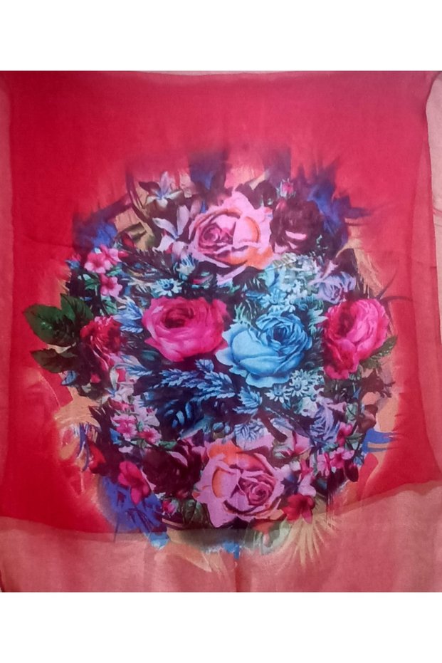 Esarfa MTC1 rosu 50 X 170 cm