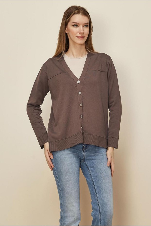 Buttoned Knitwear Cardigan 45895