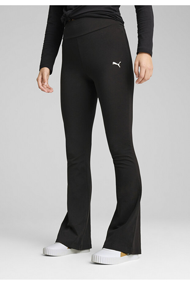 Essentials High-Waist Flared Leggings - 1