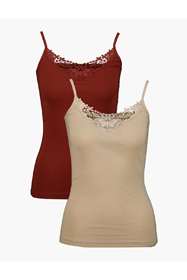 Set Maiouri, crem/maro - 1