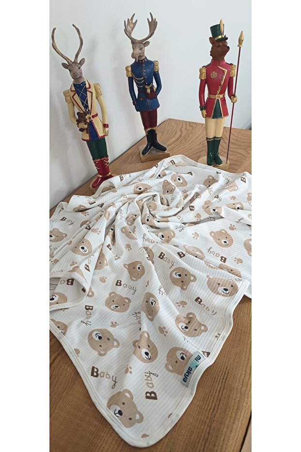 Cotton Double-Layered Combed Cotton Newborn Baby Blanket 80*90