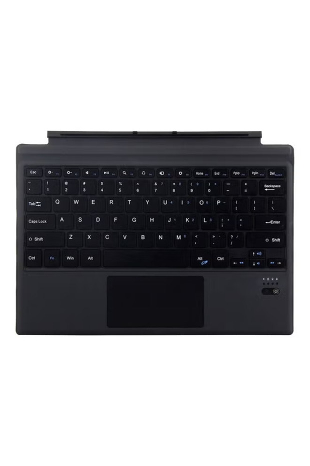 لوحة مفاتيح لاسلكية بديلة لبرنامج Surface Pro 3/4/5/6، لون أسود
