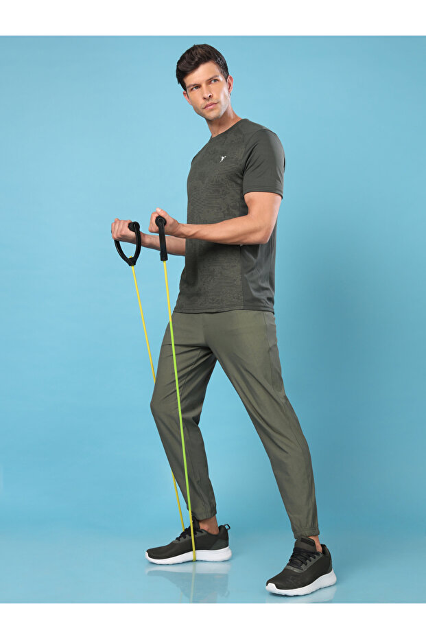 بنطال كارغو متين قابل للتمدد في اتجاهين - 4