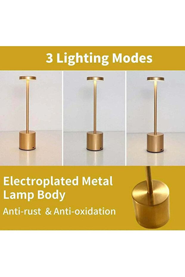 مصباح طاولة يعمل باللمس - 3