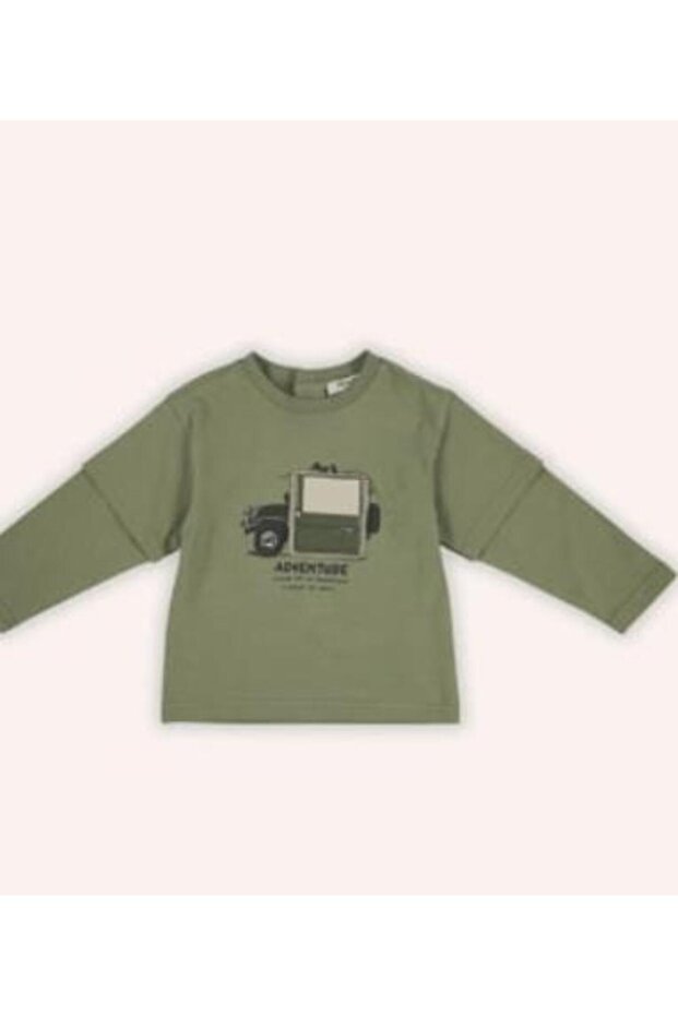 ERKEK BEBEK AUTHENTIC THREADS BASKI TSHIRT GK7090 - 3