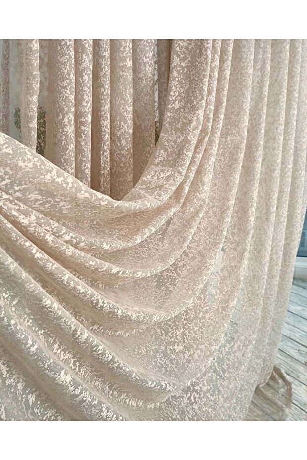 Sık Pile Zarif Örme Tül Perde - 2