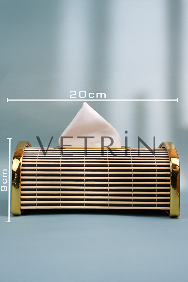 Masa üstü bambu peçetelik - 3