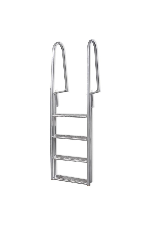 4-Step Dock/Pool Ladder Aluminium 167 cm