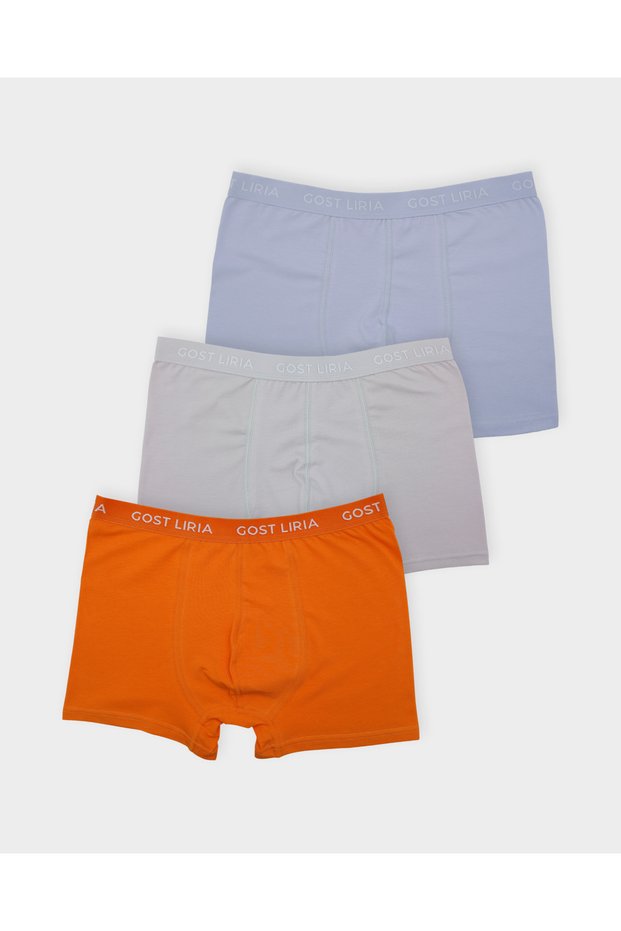 -Soft Stone Men's Boxer – Pack of 3 - Multi-Colored