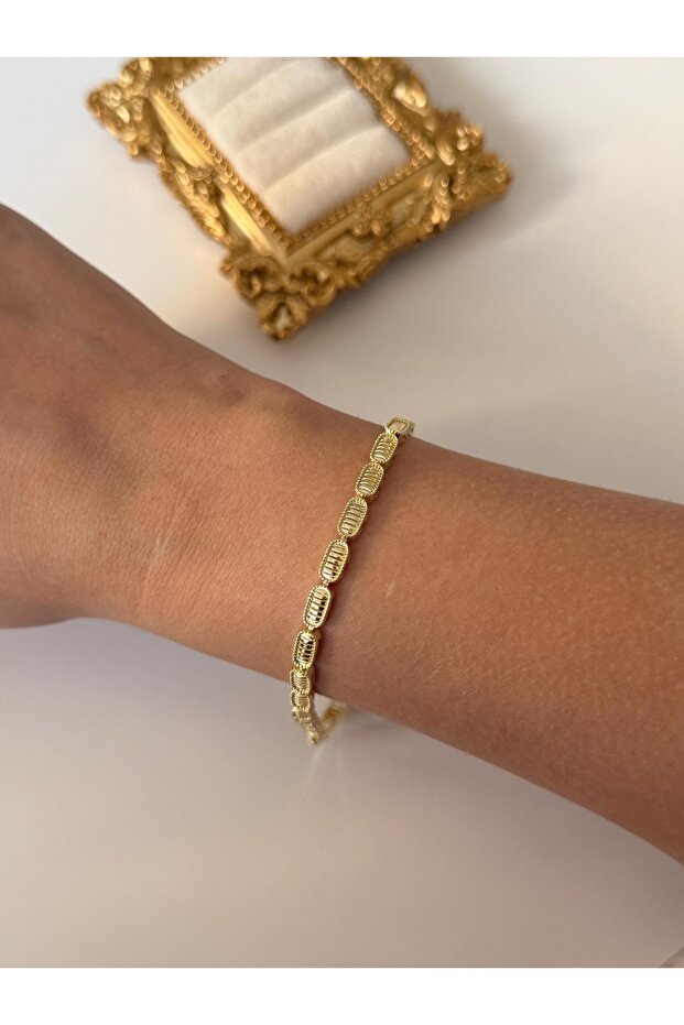 Çelik basic plaka bileklik - 1