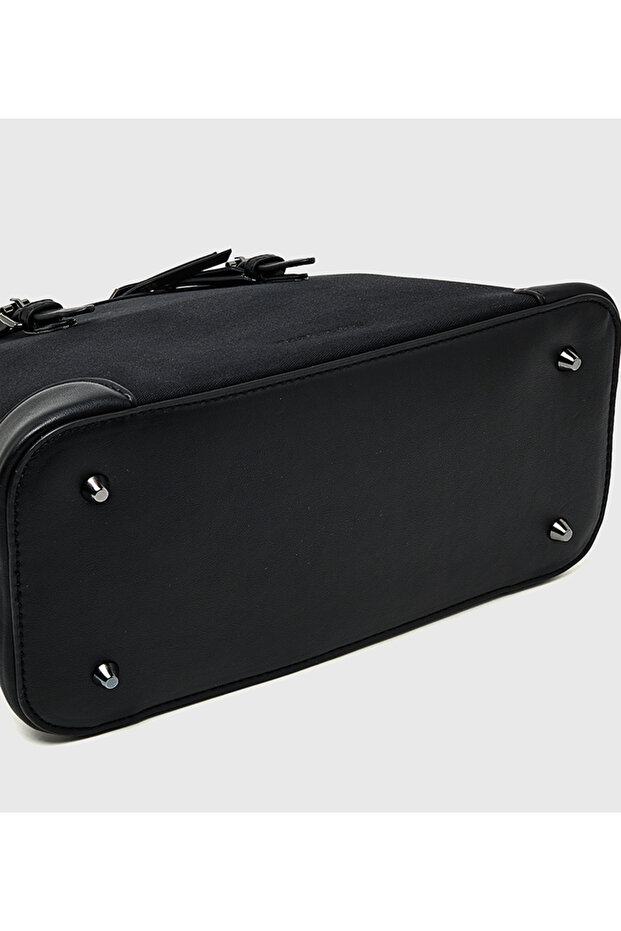 Solid Satchel Bag - 5