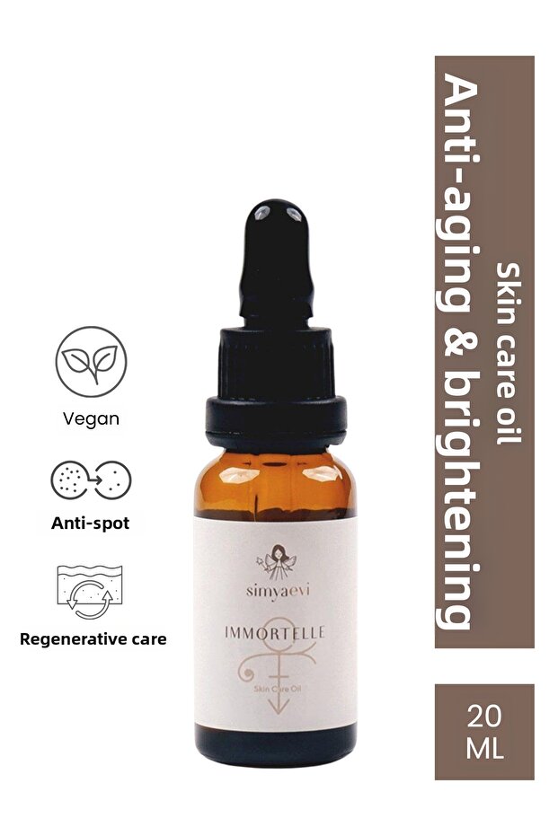 Immortelle Skin Care Oil with Anti-Aging Content