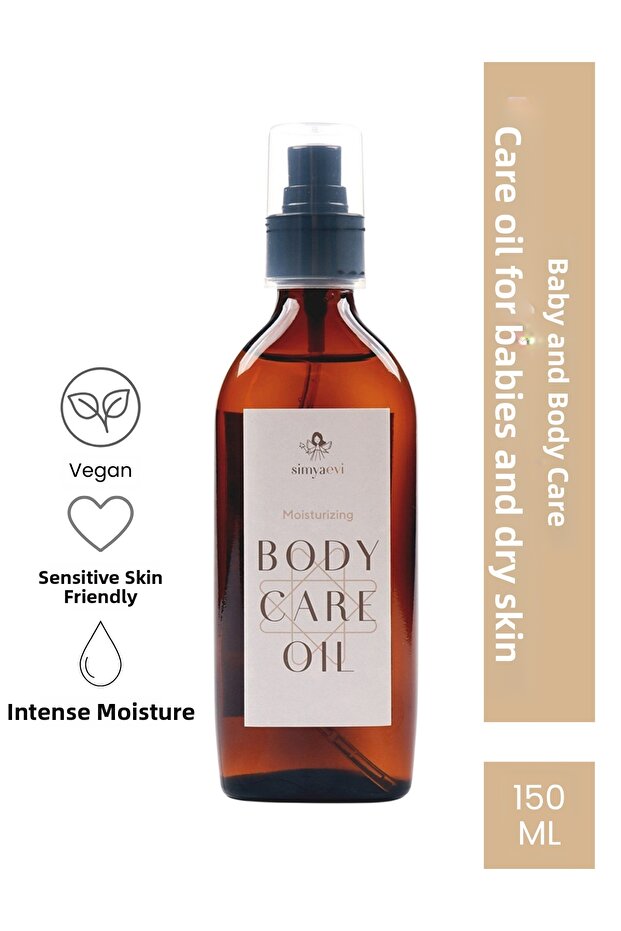 Moisturizing Skin and Body Care Oil - For Babies and Dry Skin