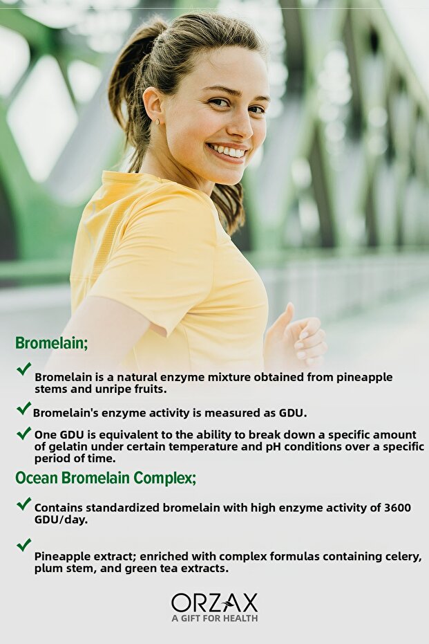 Bromelain Complex 60 Tablets - 3