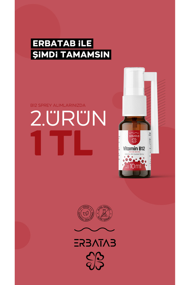 Metilkobalamin B12 Sprey 10 ml - 1