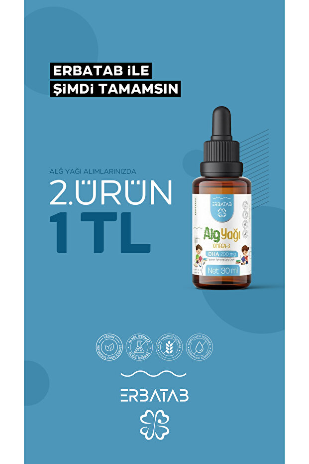 Alg Yağı Omega 3 30 ml - 1