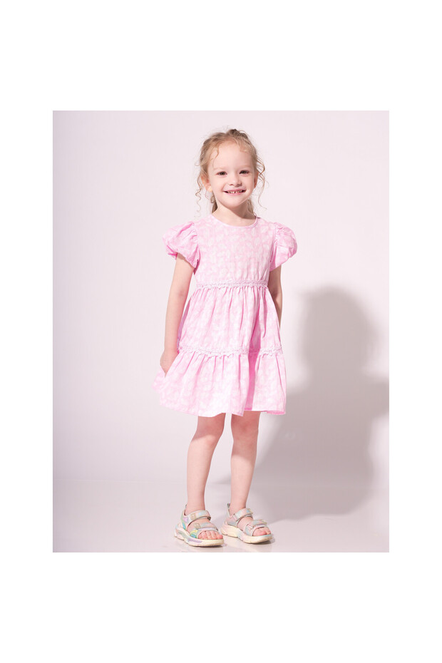 Rochie cu model floral - 3