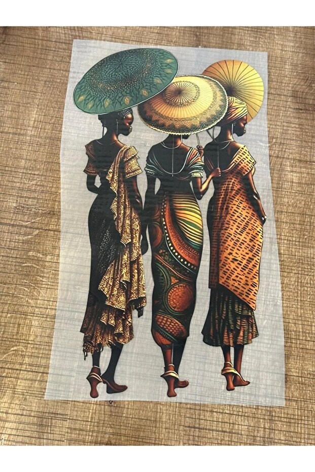 Iron-On Ethnic Transfer Print Arma 34X19 cm