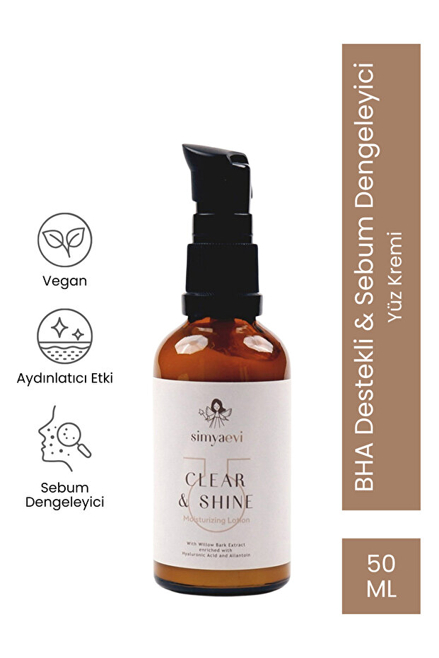 Clear & Shine Salicylic Bha Moisturizing Lotion with Acid Content