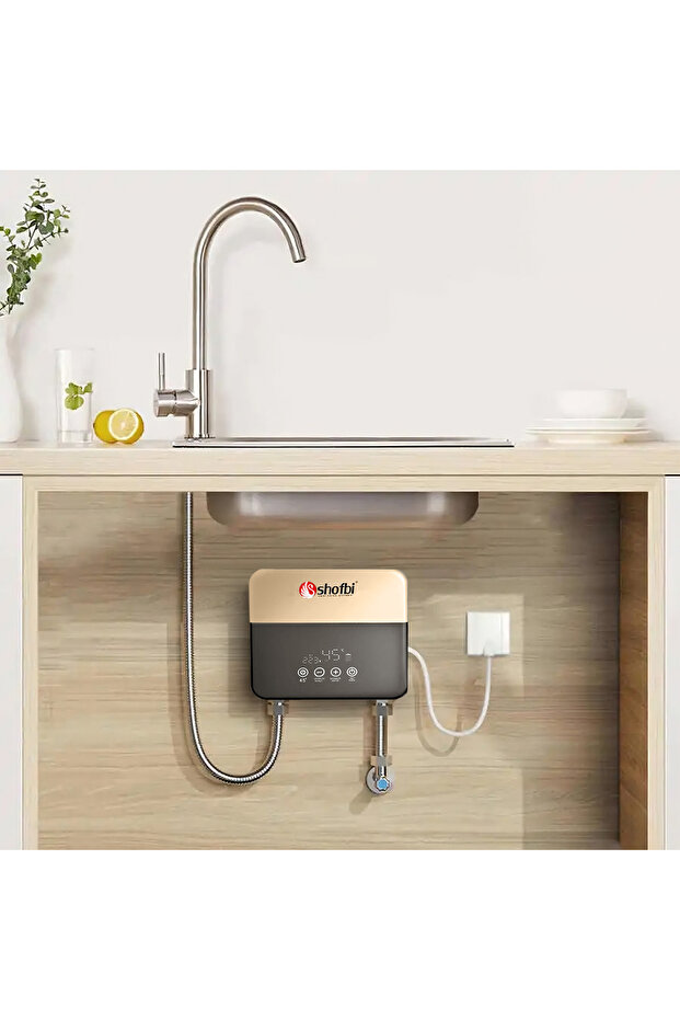 Akıllı Lavabo Şofbeni SH-4S Gri - 1