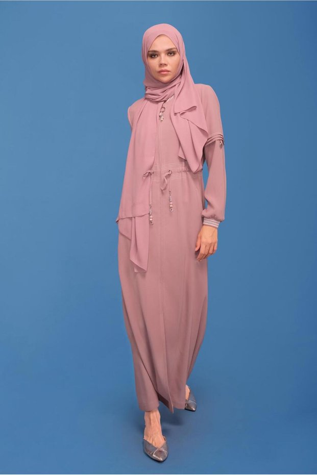 Cuffs with Elastic Laces Overcoat 10385