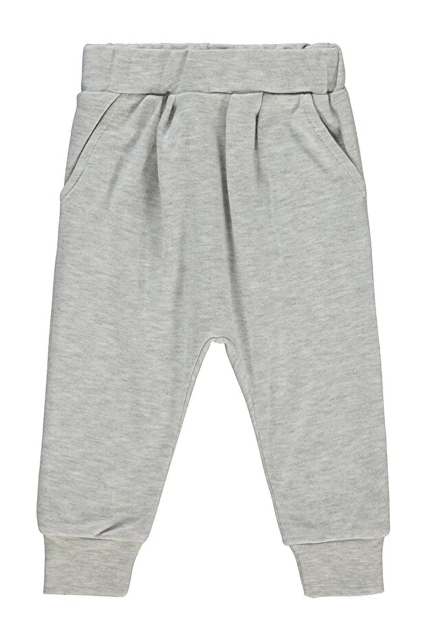 Baby One-Piece Without Booties 6-24 Months - Gray 18-24 Months