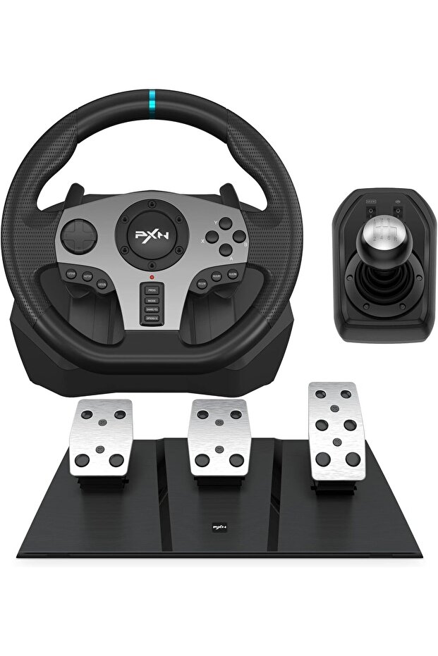 عجلة قيادة V9 Racing مزودة بتقنية التغذية الراجعة للقوة - 1