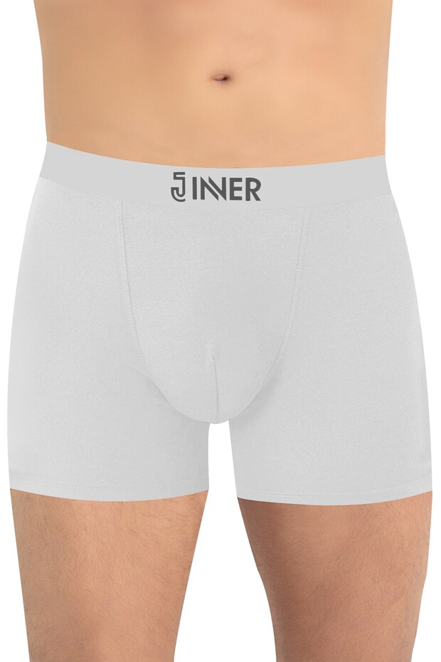 Ανδρικό λογότυπο Boxer ελαστικό (96% Micro Modal - 4% Elastane) - 1