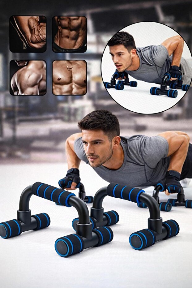 Plastik Şınav Barı Push Bar - 7