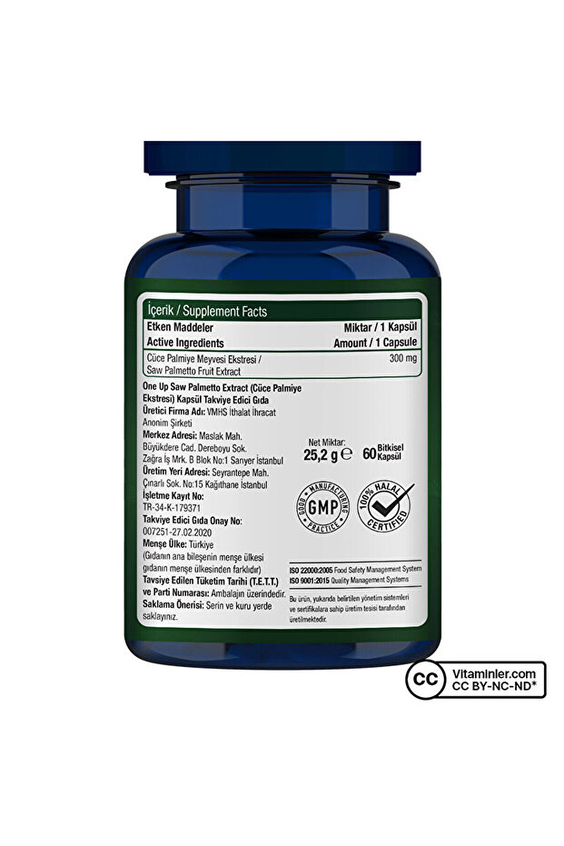 Saw Palmetto 60 Kapsül - 3