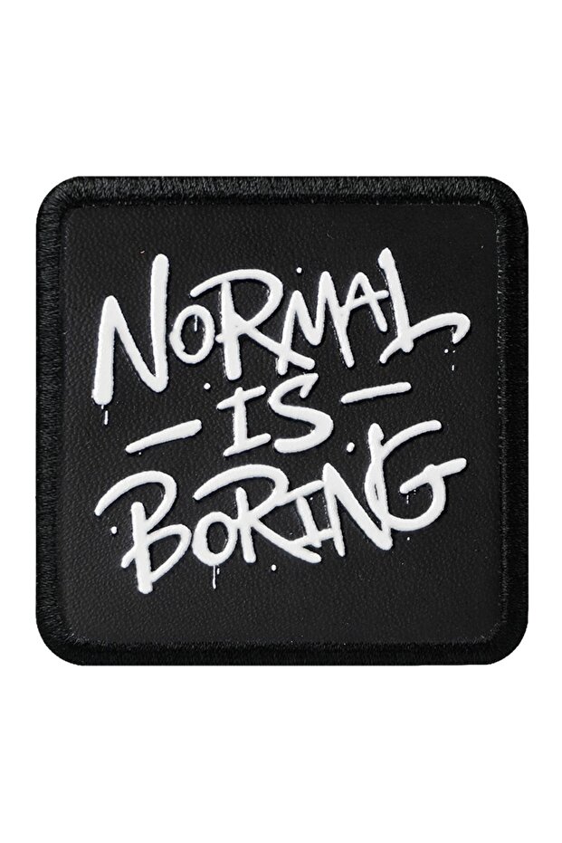 Normal is Boring Logolu - 1