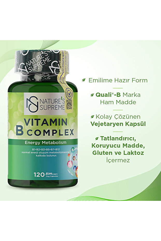 Vitamin B Complex 120 Kapsül - 2