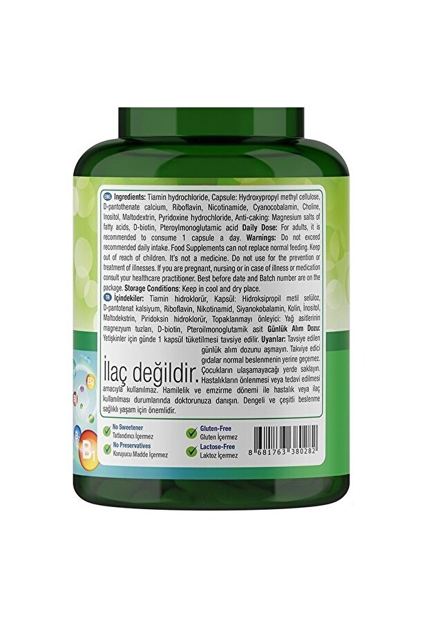 Vitamin B Complex 60 Kapsül - 6