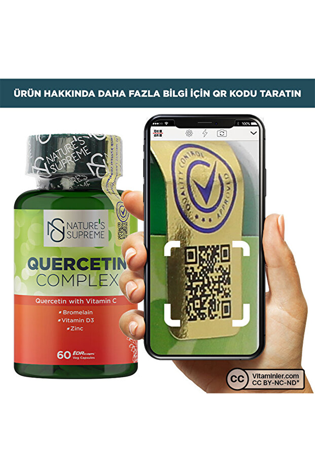 Quercetin Complex 60 Kapsül - 3