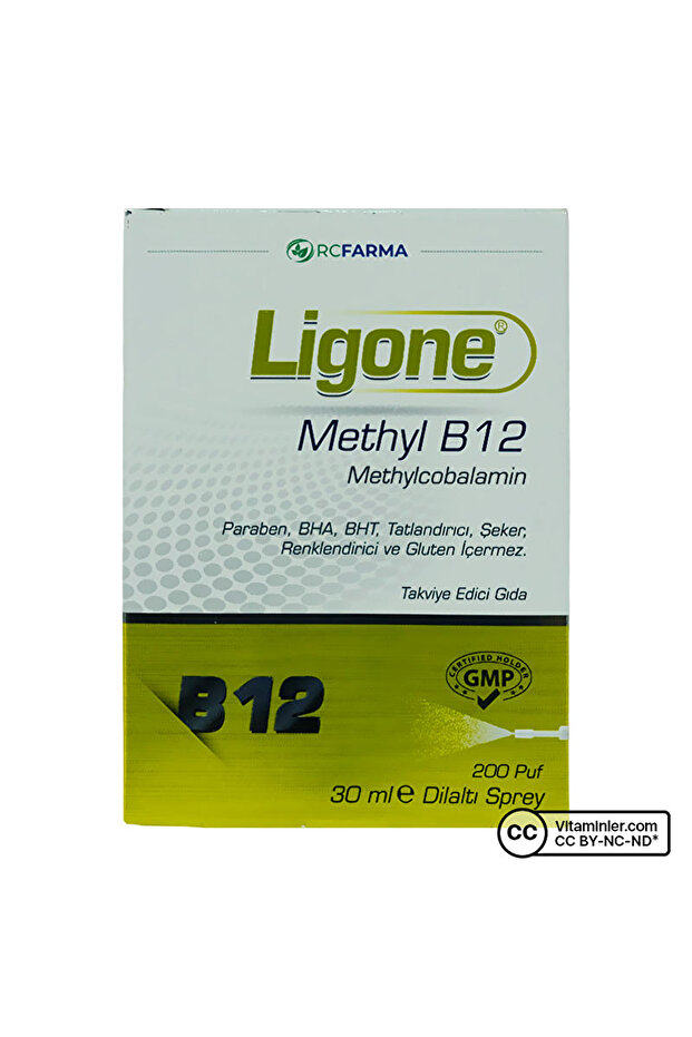 Methyl B12 Methylcobalamin Dilaltı Sprey 30 mL - 2