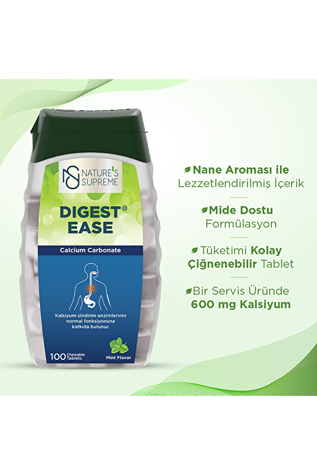Digest Ease 100 Çiğnenebilir Tablet - 2