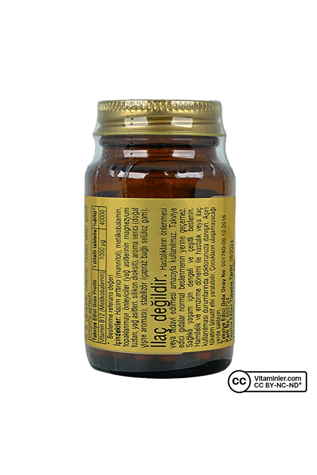 Methylcobalamin (B12) 1000 Mcg 30 Dilaltı Tableti - 3
