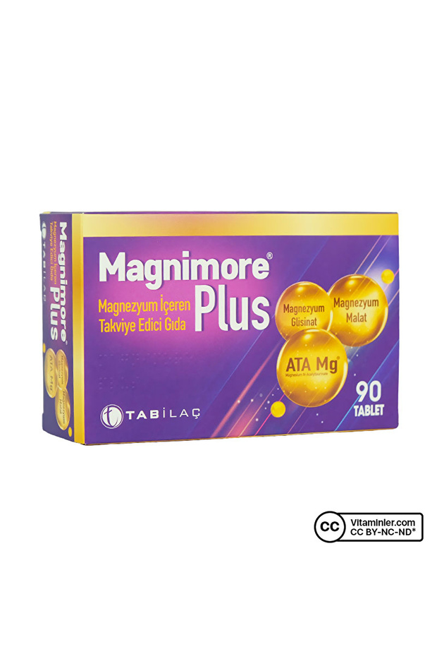 Magnimore Magnezyum Plus 90 Tablet - 1