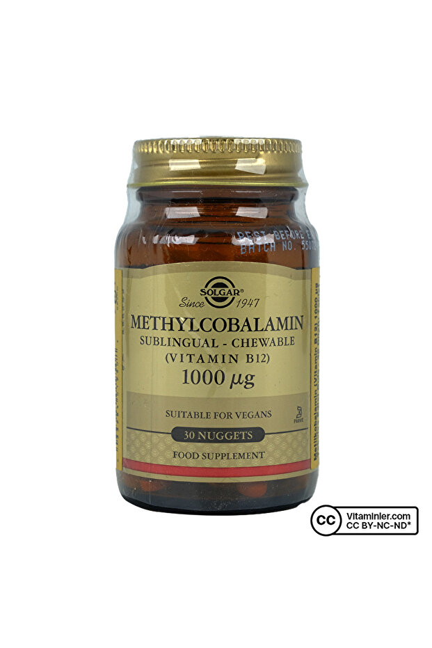 Methylcobalamin (B12) 1000 Mcg 30 Dilaltı Tableti - 1