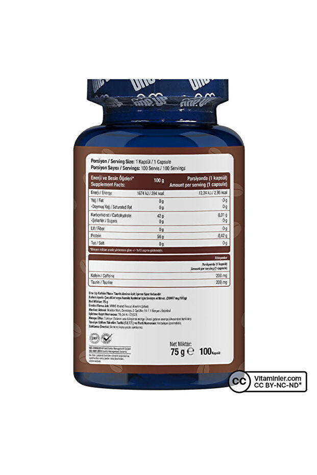 Kafein Plus 100 Kapsül - 4