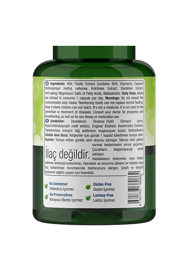 Milk Thistle Complex 30 Kapsül - 7