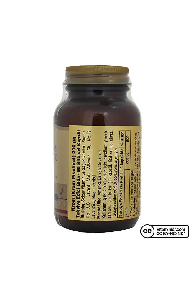 Chromium Picolinate 200 Mcg 90 Kapsül - 2